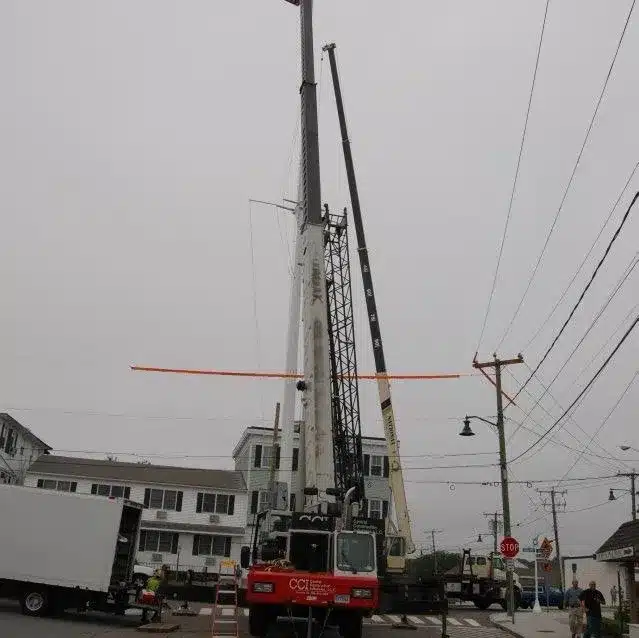 endowment fund photo Downtown Mystic CT Liberty Pole Park landmark with historic significance