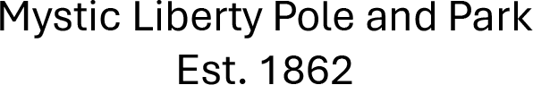 Mystic Liberty Pole and Park Logo